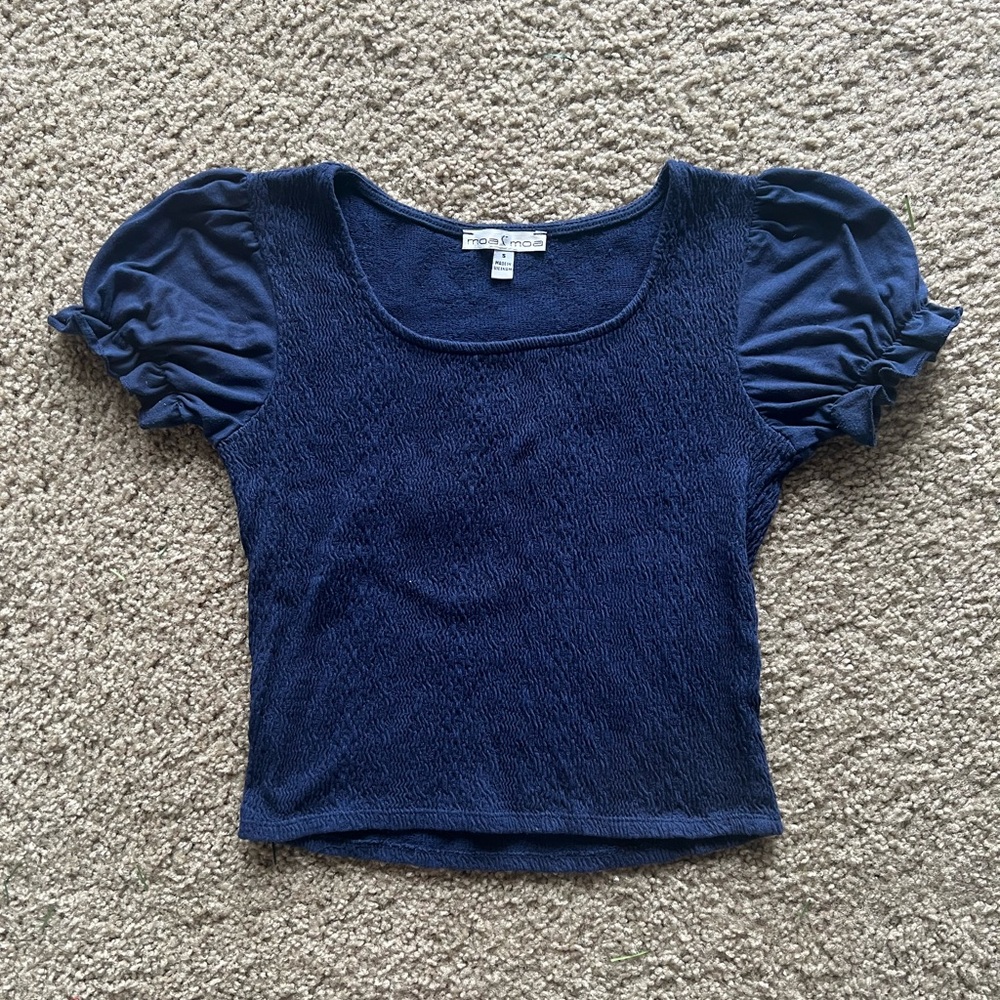 Blue Moa Moa Women Top